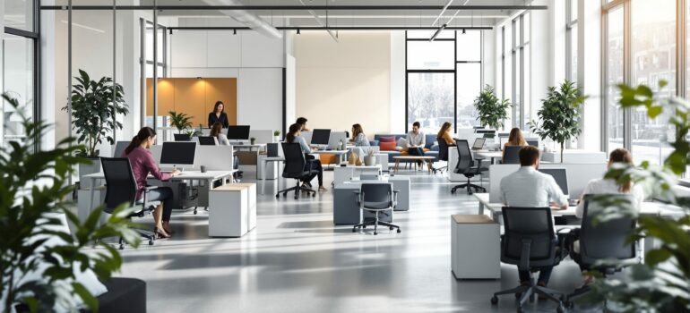 Aménagement open space : les 8 clés pour un espace de travail optimal