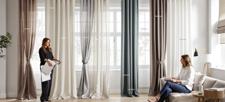 Types de rideaux : les 9 modèles à connaître pour bien choisir