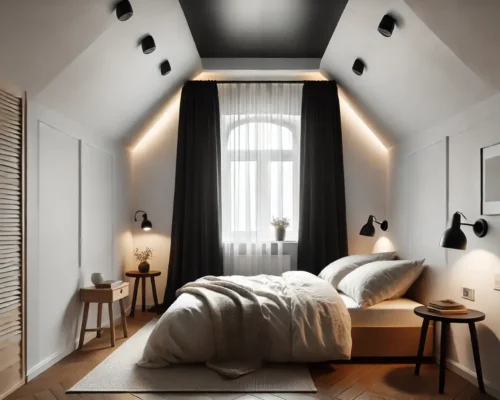 Détail rideau acoustique non feu multicouche absorbant le bruit